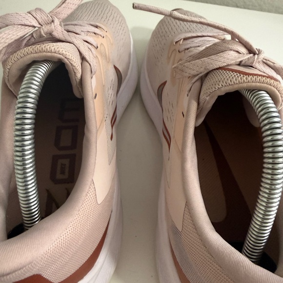 Nike Women's Blush and Gold Athletic Shoes - Picture 6 of 7